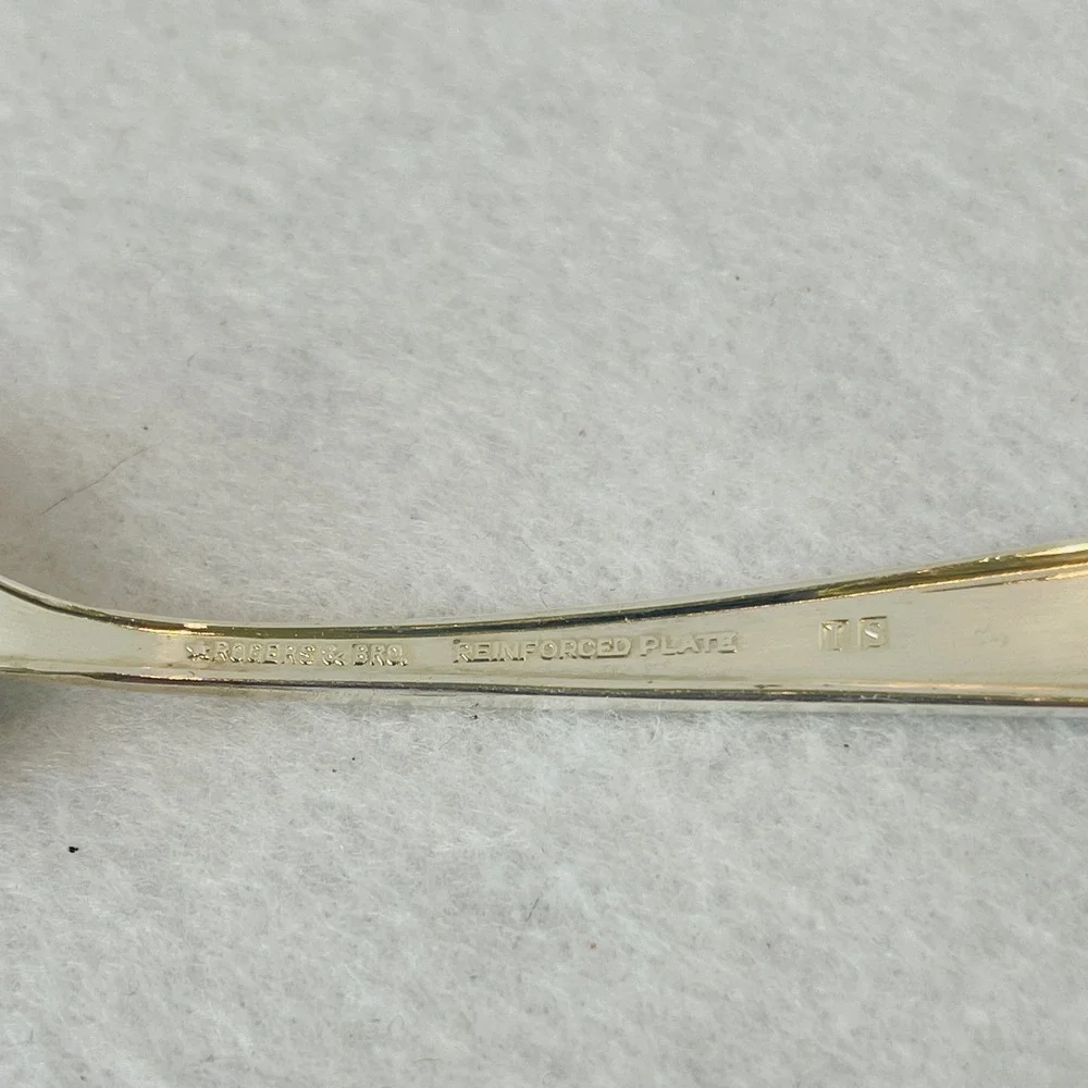 Rogers & Bro Daybreak Silverplate Teaspoon 6 Inch International Silver Floral